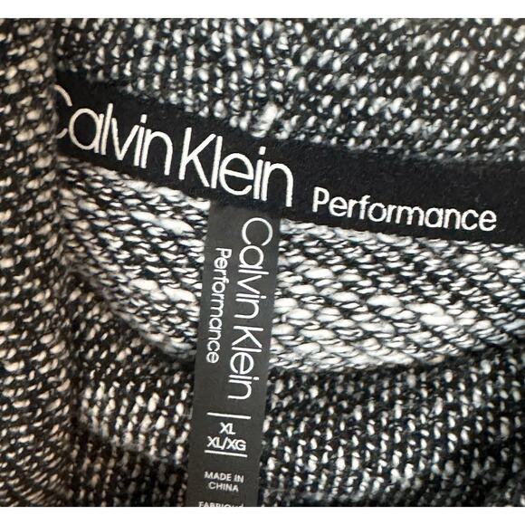 Calvin Klein Performance Women's Cowl Neck Sweater, Black And White, Wrap, XL - Picture 4 of 6